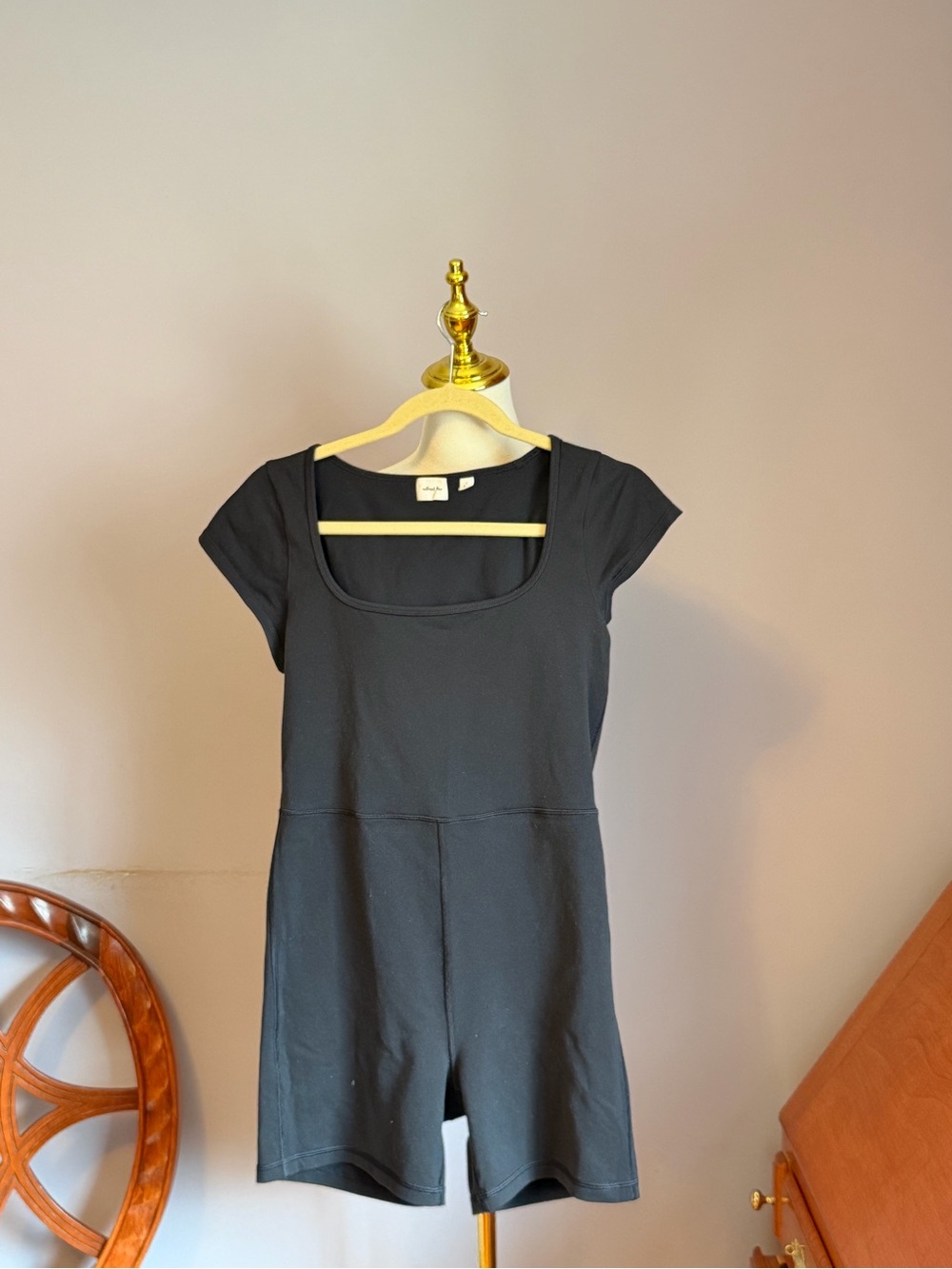 Wilfred Free Black Short-Sleeve Romper